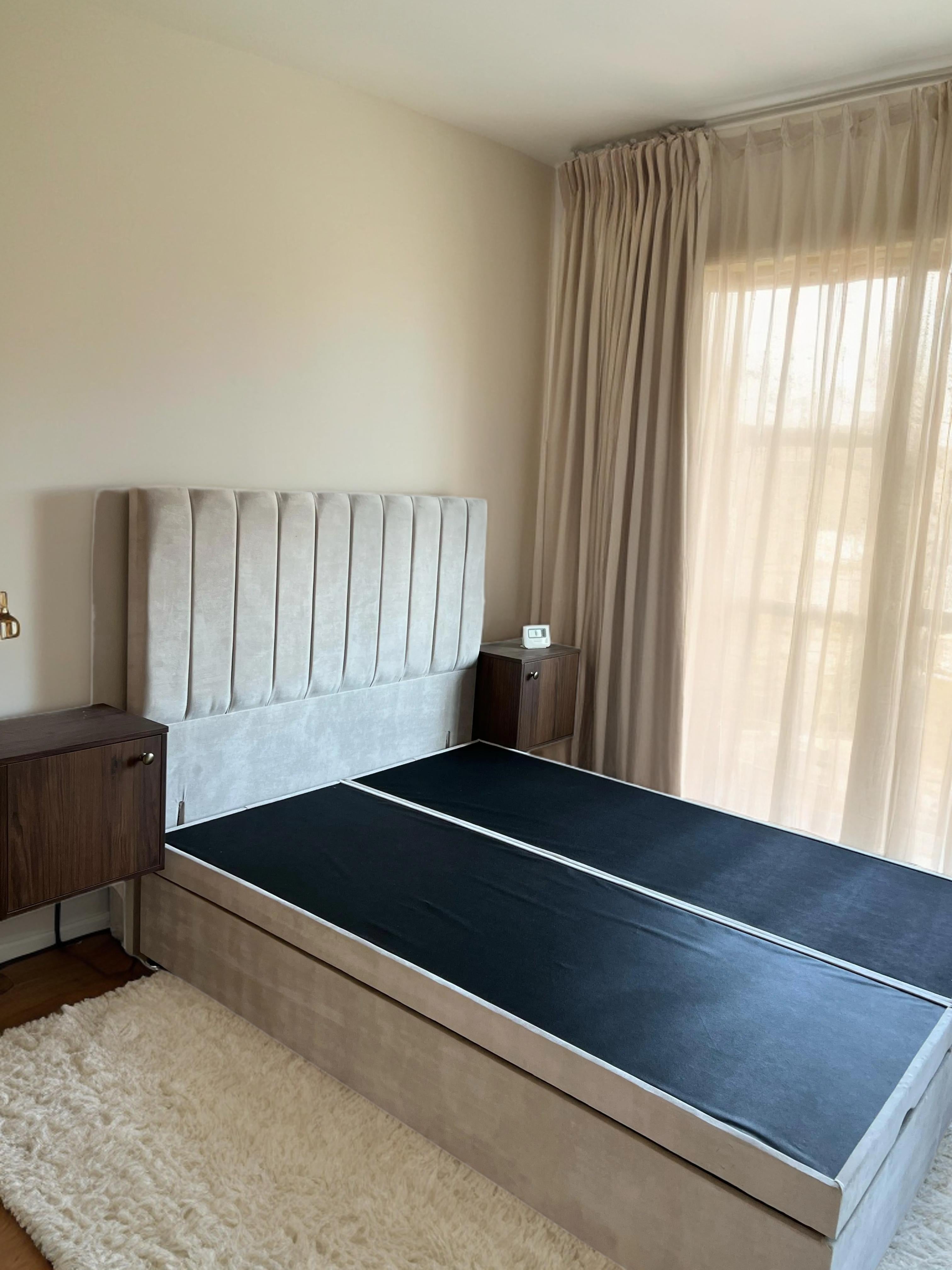 Apollo Panel Ottoman Divan Bed - BedsnBoards