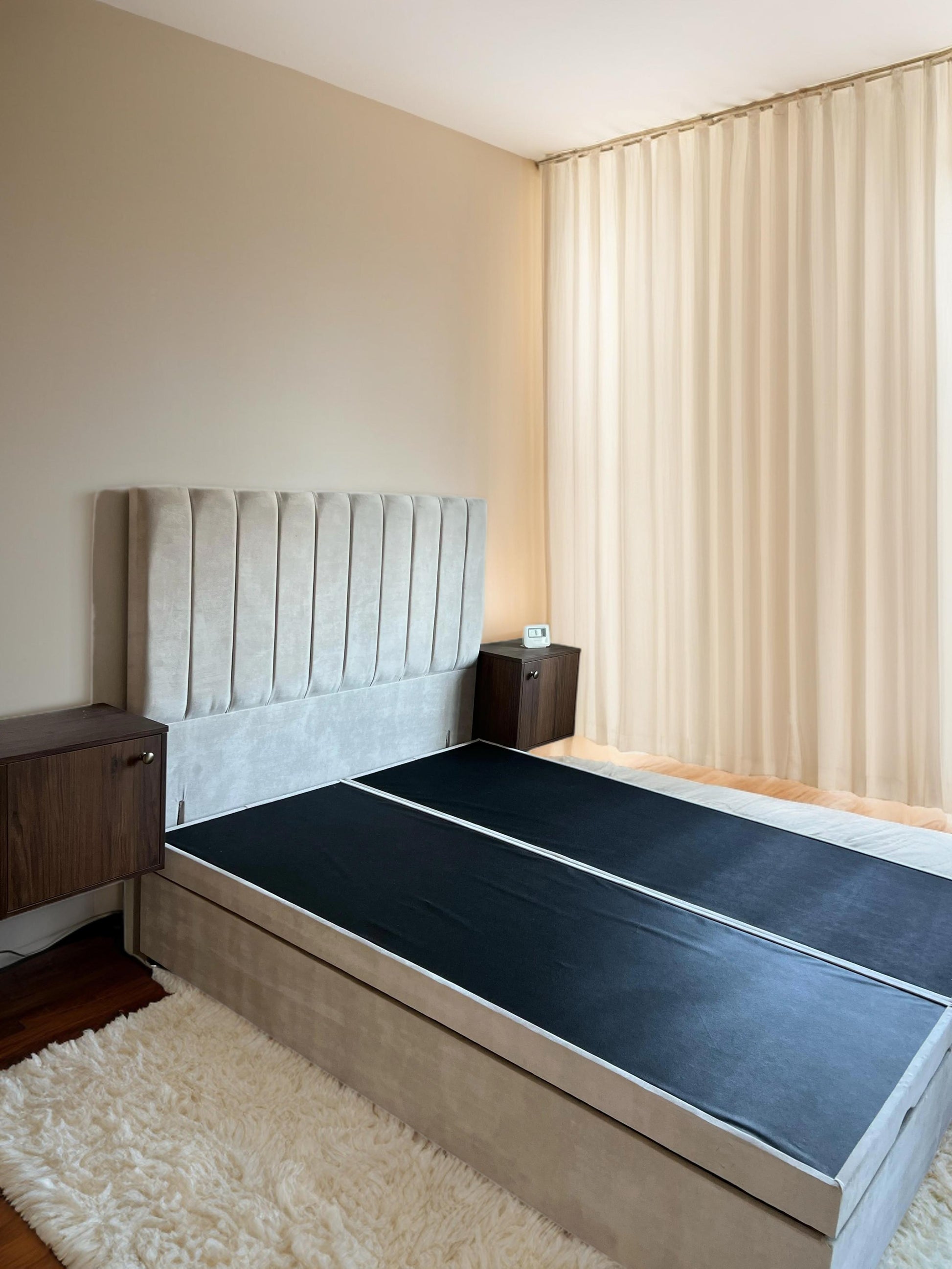 Apollo Panel Ottoman Divan Bed - BedsnBoards