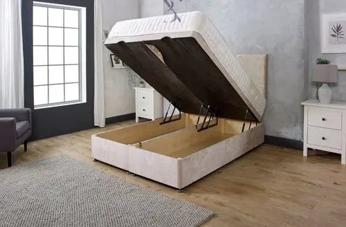 3 Panel Ottoman Divan Bed - BedsnBoards