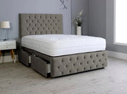 Ambassador Chesterfield Divan Bed - BedsnBoards
