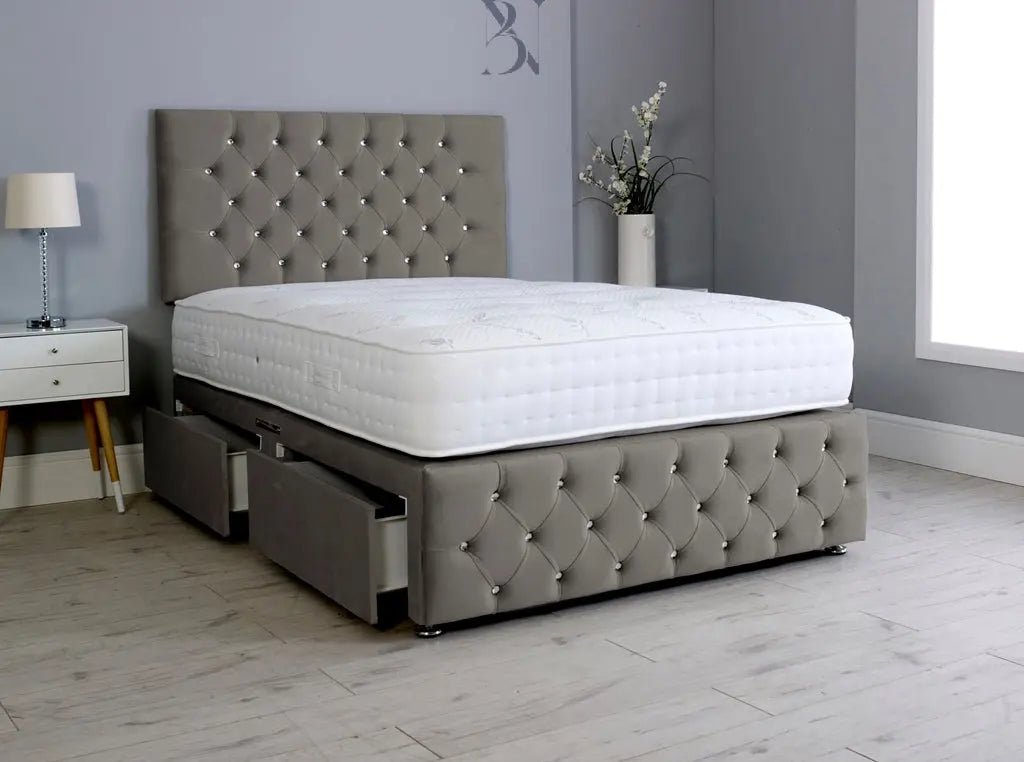 Ambassador Chesterfield Divan Bed - BedsnBoards
