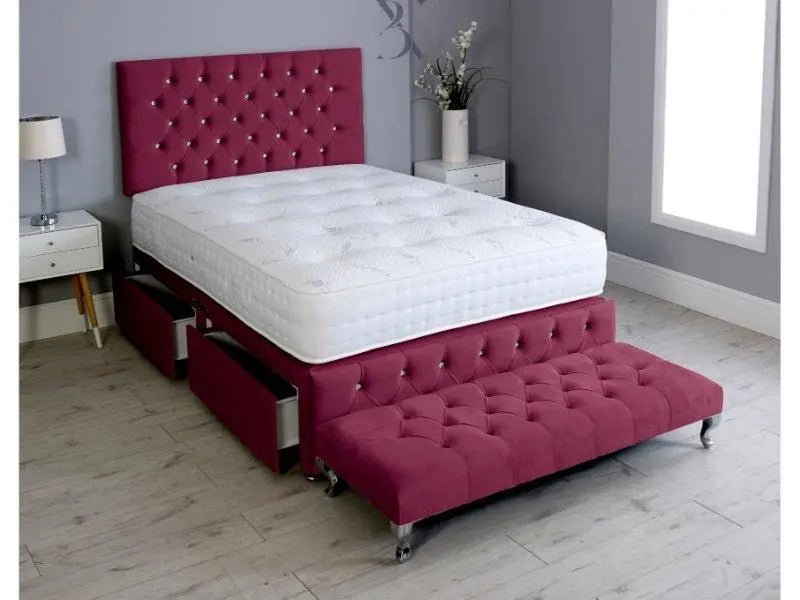 Ambassador Chesterfield Divan Bed - BedsnBoards