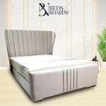 Load image into Gallery viewer, Athens Winged Back Curved Coventry Bed Only Furniture
