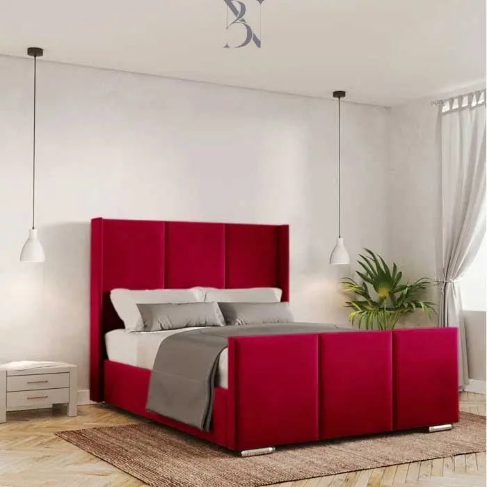 Elegant Bremen Upholstered Bed - BedsnBoards
