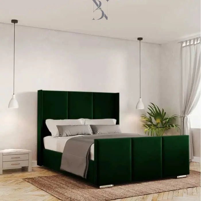 Elegant Bremen Upholstered Bed - BedsnBoards