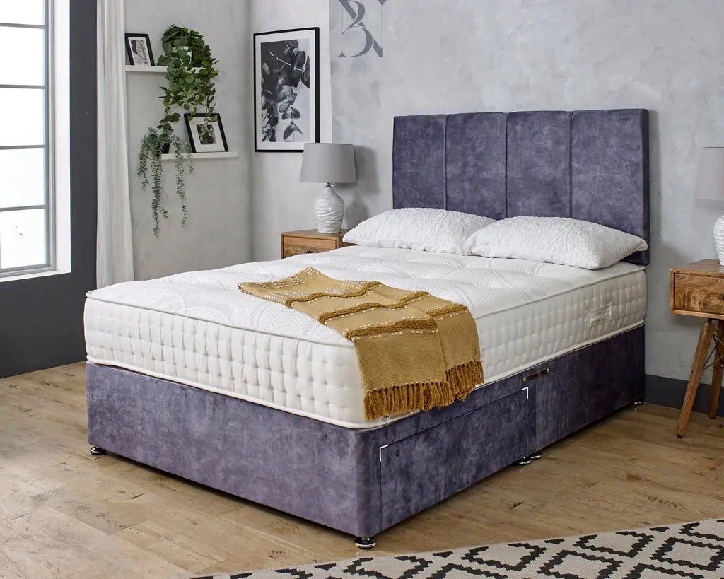 Cardiff Divan Bed Set - BedsnBoards