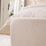 Load image into Gallery viewer, Cascade Cream Boucle Luxury Panelled Bed
