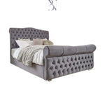 Load image into Gallery viewer, Colorado Sleigh upholstered Bed Only Furniture
