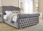 Load image into Gallery viewer, Colorado Sleigh upholstered Bed Only Furniture
