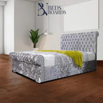 Load image into Gallery viewer, Contemporary Chesterfield Sleigh Bed Only Furniture
