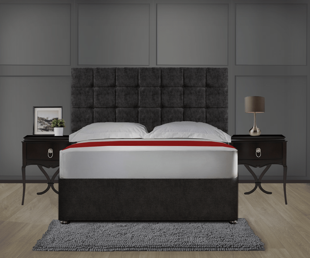 Cube Ottoman Divan Bed - BedsnBoards