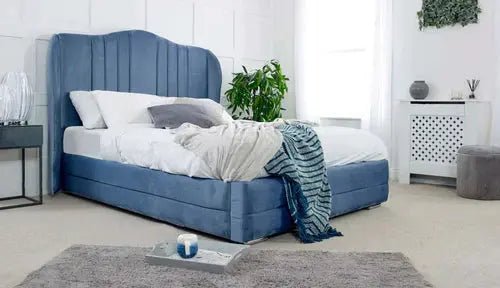 Luxury Designer Bed – Stylish Upholstered Frame for Modern Bedrooms - BedsnBoards