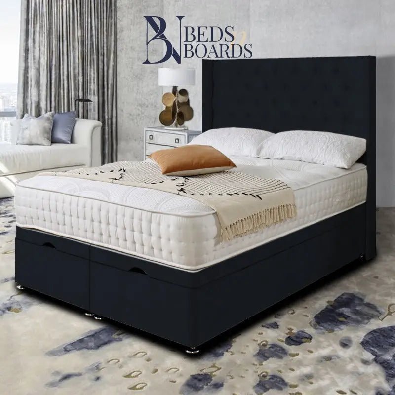 Emily Wing Ottoman Divan Bed BedsnBoards