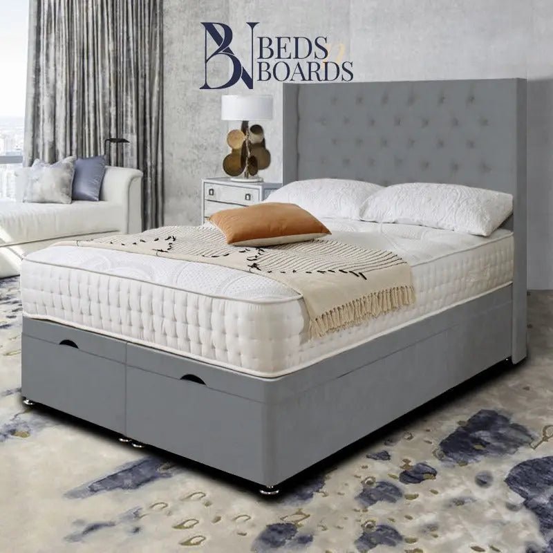 Emily Wing Ottoman Divan Bed BedsnBoards