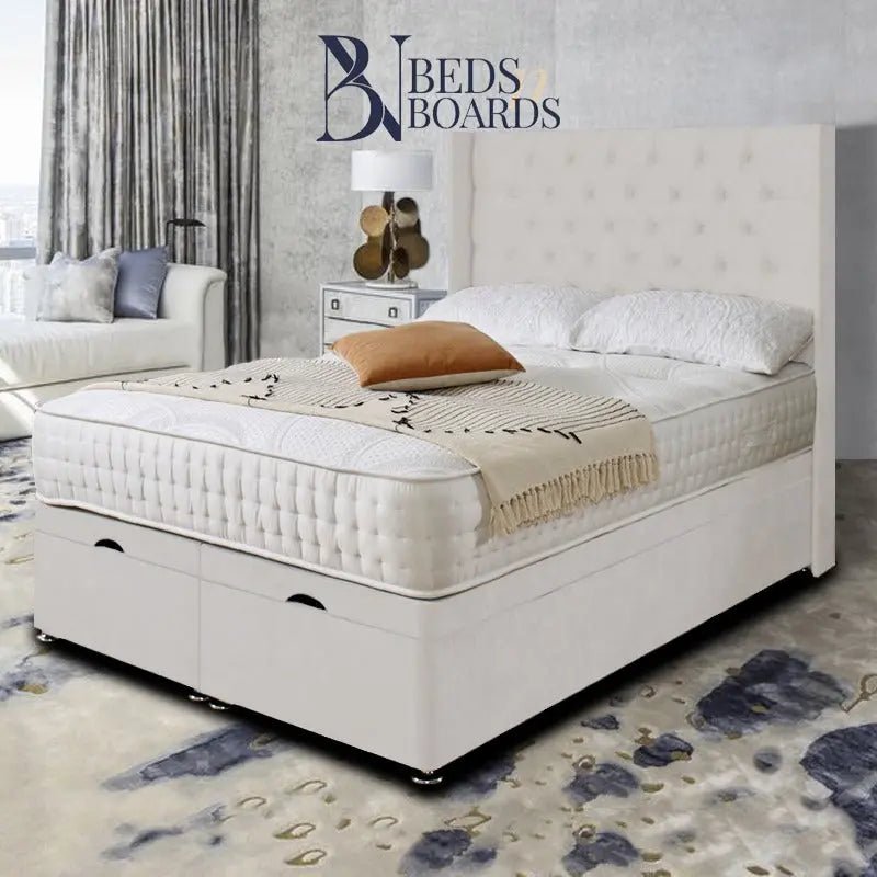 Emily Wing Ottoman Divan Bed BedsnBoards