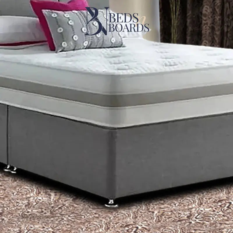 Gel Bonnell Divan Bed Only Furniture