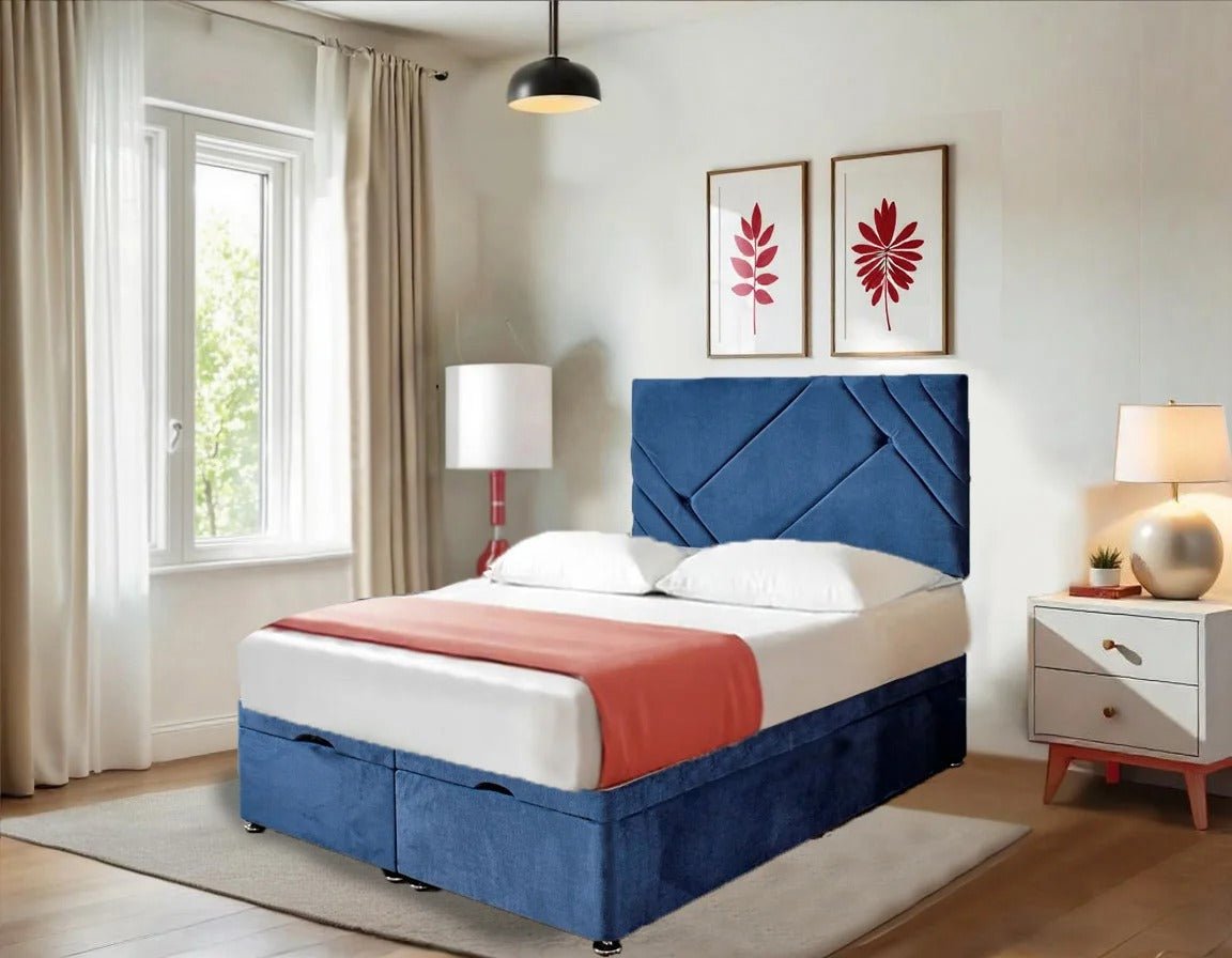 Fairy Meadow Ottoman Divan Bed - BedsnBoards