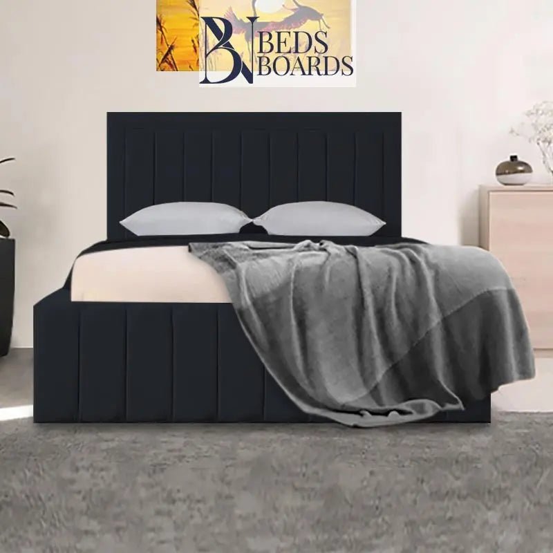 Luxury Stewart Deluxe Upholstered Bed BedsnBoards