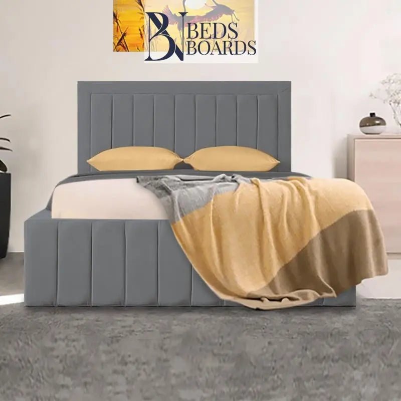 Luxury Stewart Deluxe Upholstered Bed BedsnBoards