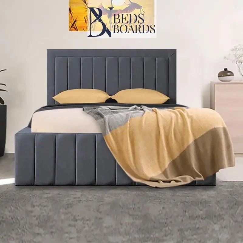 Luxury Stewart Deluxe Upholstered Bed BedsnBoards