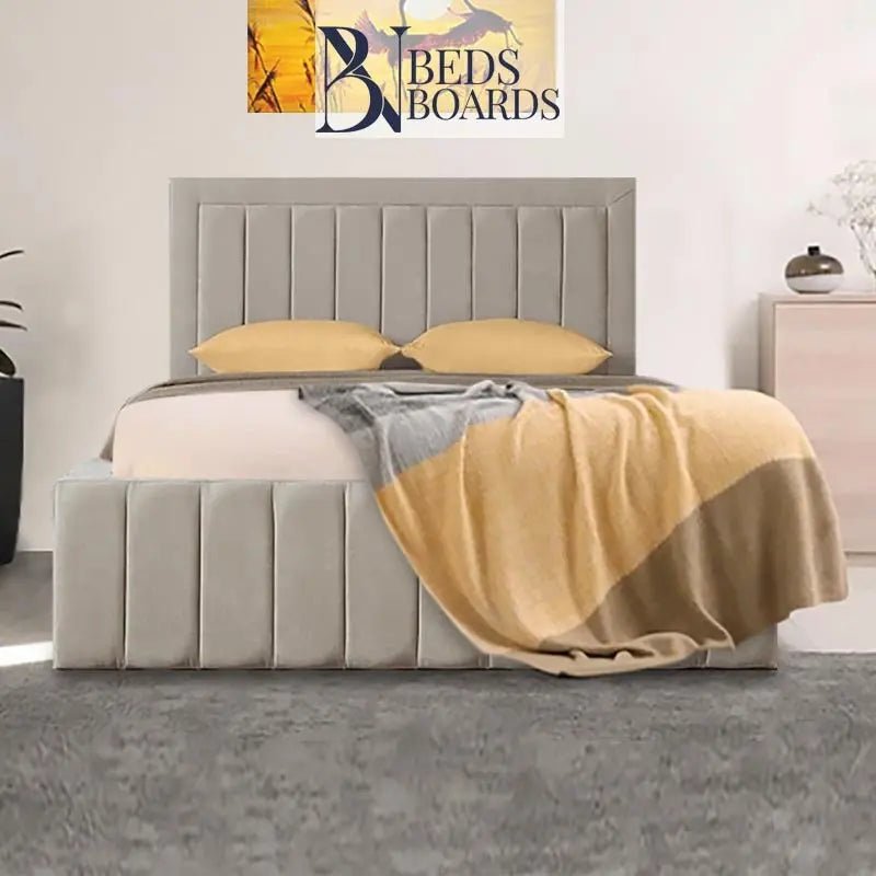 Luxury Stewart Deluxe Upholstered Bed BedsnBoards