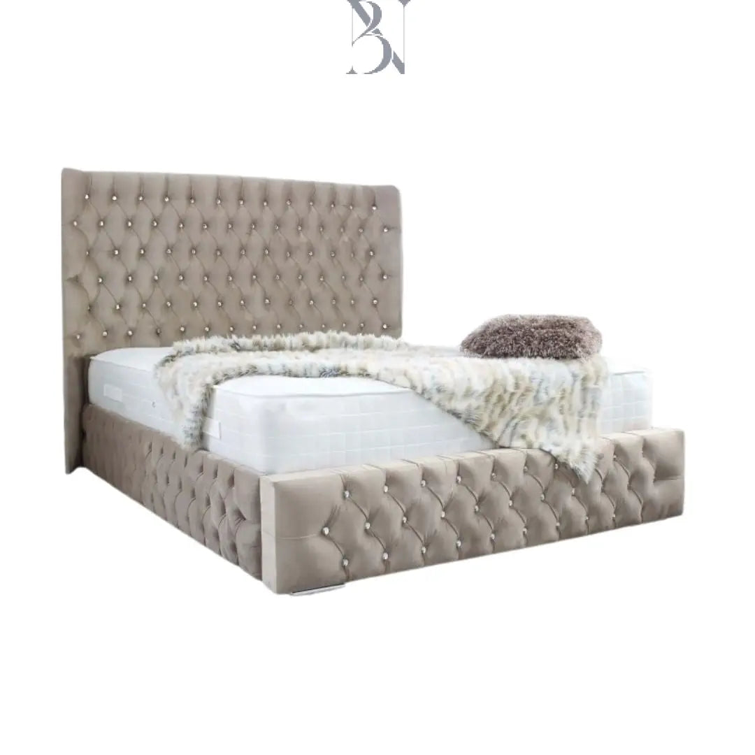 Sofia Luxurious Dotted Bed