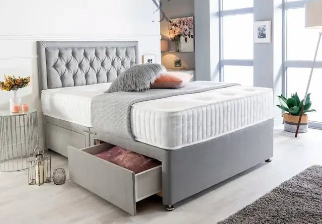 Miami Divan Storage Draw Bed - BedsnBoards