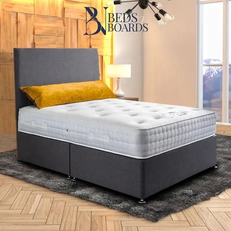 Pocket Silk Divan Bed Only Furniture