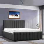 Load image into Gallery viewer, Pristina Panelled Upholstered Bed
