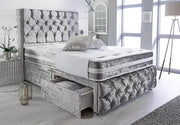 Luxury Queen Size Divan Bed Set – Complete with Headboard - BedsnBoards