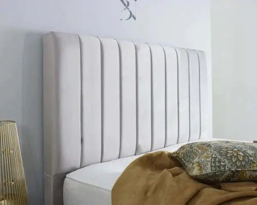Yorkshire Panelled Upholstered Bed - BedsnBoards