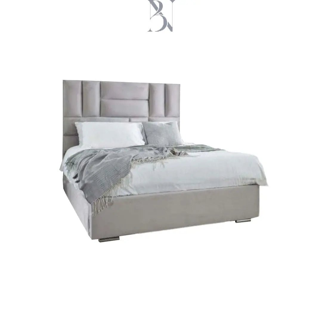Seoul Stylish Thick Padded Bed Frame - BedsnBoards