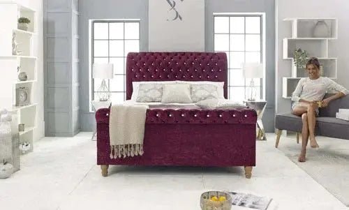Traditional Chesterfield Sleigh 2023 - BedsnBoards