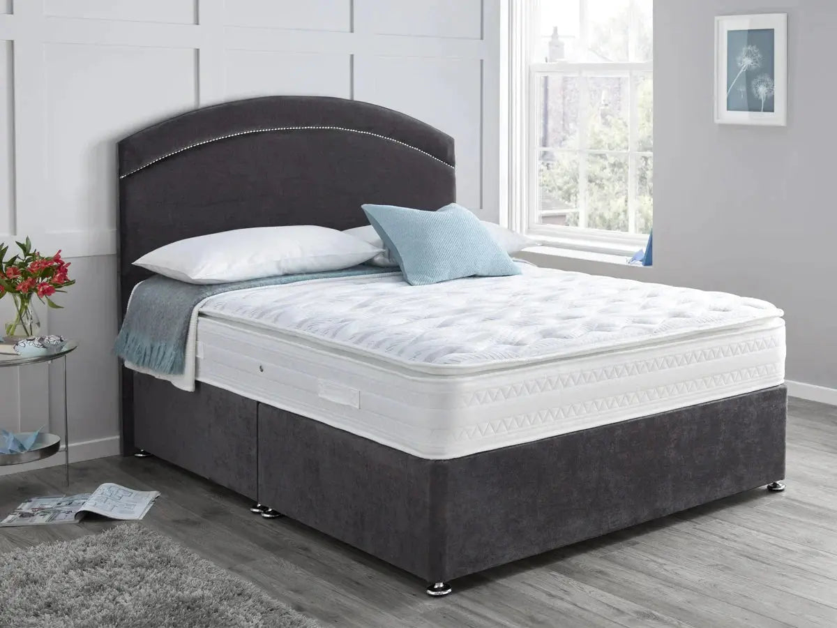 Sorrento Curved Divan Bed - BedsnBoards
