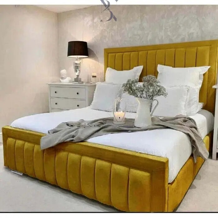 Stylish New Elegant Milano Upholstered Bed