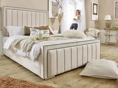 Stylish Bumper Panelled Bed - BedsnBoards