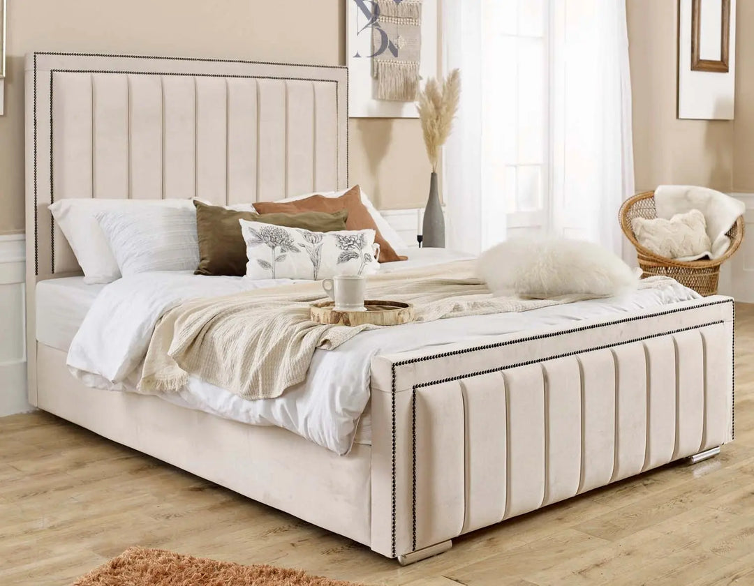 Stylish Bumper Panelled Bed