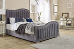 Load image into Gallery viewer, The Wavy Curved Panelled Bed
