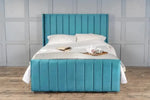 Load image into Gallery viewer, Berlin Wingback Luxury Upholstered Bed
