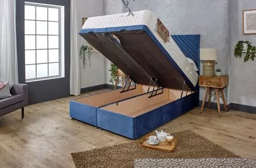 Zebra Ottoman Divan Bed - BedsnBoards